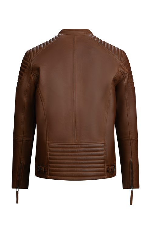 513 biker jack cognac