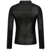 L104 biker jack zwart
