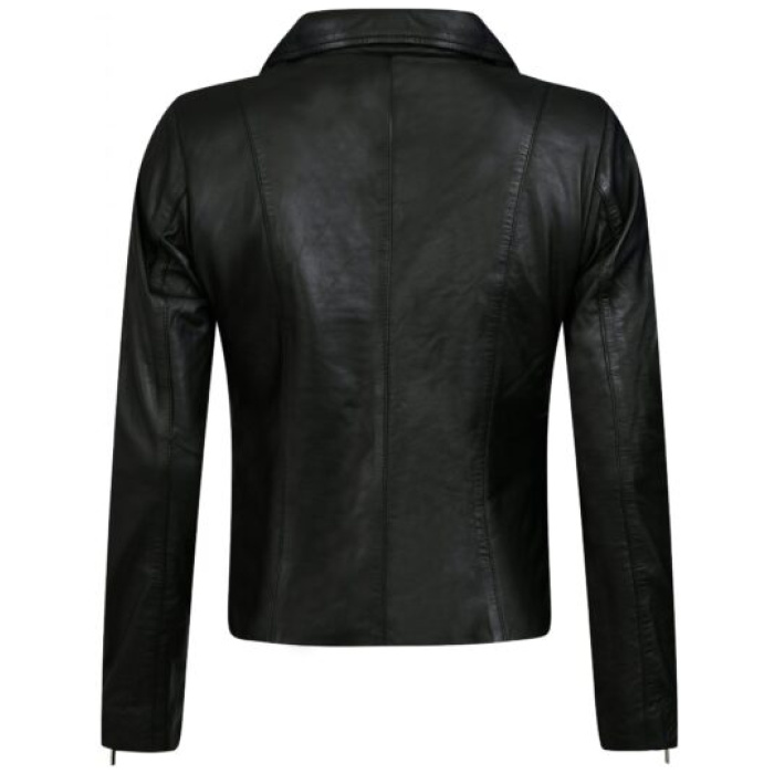 ZY Biker jack dames zwart