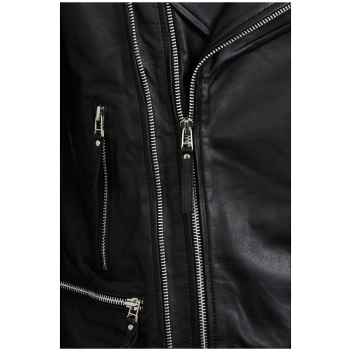 G52 biker jack zwart heren